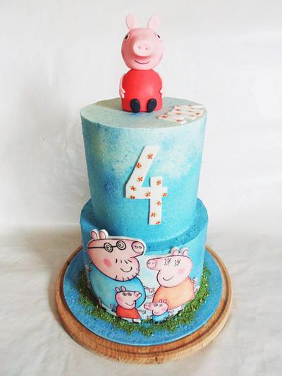 Peppa pig - Cake by Veronika