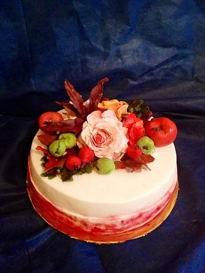 gift for an autumn birthday - Cake by DinaDiana