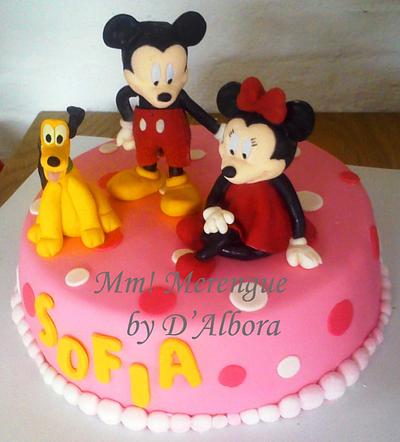 Mickey and friends - Cake by Adriana D'Albora