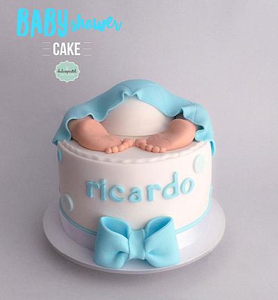 Torta Baby Shower Medellín - Cake by Dulcepastel.com
