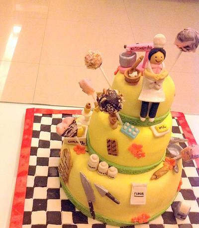 Bakers theme cake - Cake by ibakebyamrita