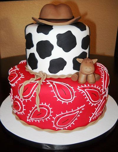 Cowboy Themed Cake! - Cake by YummyTreatsbyYane