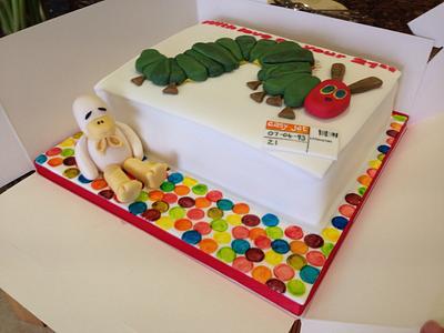 Hungry Caterpillar! - Cake by JanineCakes
