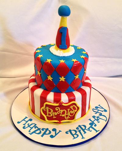 Circus fun times: Birthday Cake  - Cake by Caroline Diaz 