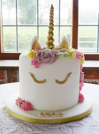 Unicorn cake - Cake by Angel Cake Design