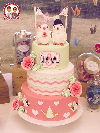Birds Wedding - Cake by CAKE RÉVOL