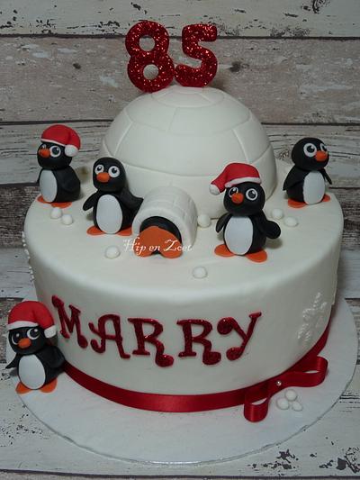 Pinguin cake - Cake by Bianca