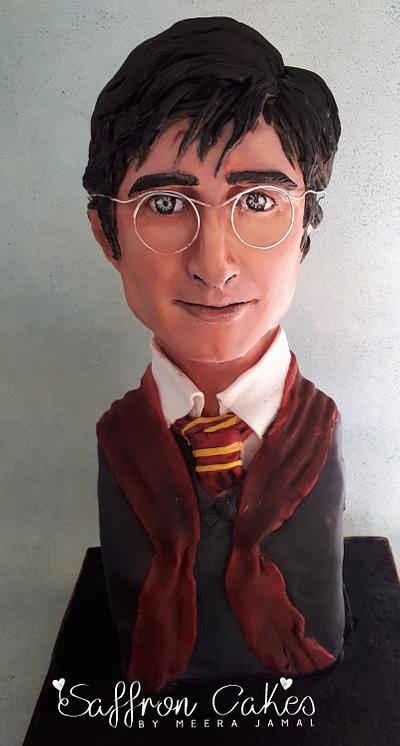 Harry Potter bust cake <3 - Cake by Meera