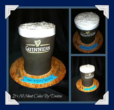 Guinness Schooner / Pint Cake - Cake by Desiree
