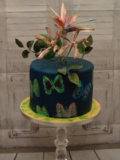 Butterflies Cake - Cake by ACM