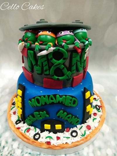 Ninja cake - Cake by CelloCakes