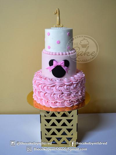 Minnie Cake - Cake by TheCake by Mildred
