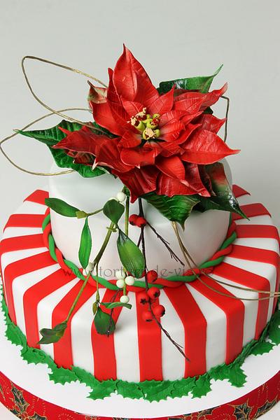 Christmas Flower - Cake by Viorica Dinu