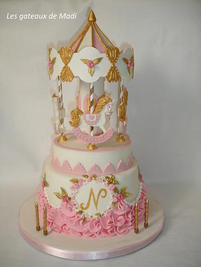 Carousel cake - Cake by ginaraicu