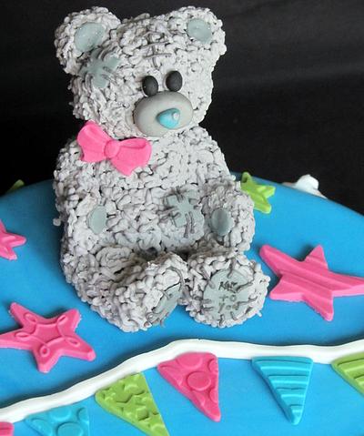 Emily's Me To You Bear Birthday Cake - Cake by SeraphicCakes