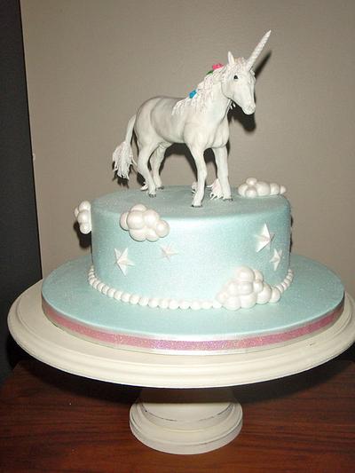 chocolate unicorn cake - Cake by Carol