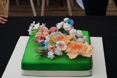 Spring flower cake - Cake by Daisy Brydon Creations