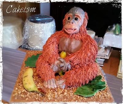 Mr Orangutan - Cake by Cakeism