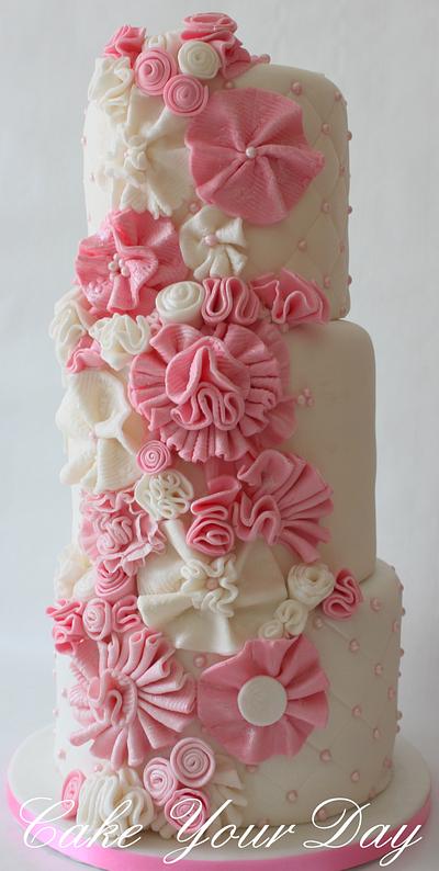 Wedding Cake ''Aartie'' - Cake by Cake Your Day (Susana van Welbergen)
