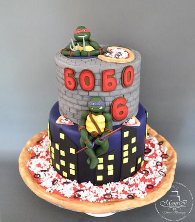 Ninja Turtles - Cake by Mina Avramova