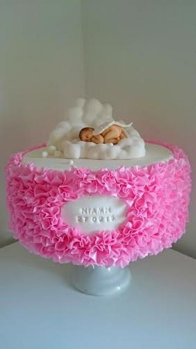 christening cake - Cake by Cake Art Studio 