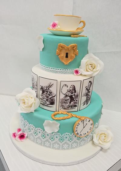 Alice in wonderland cake - Cake by Silvia Tartari