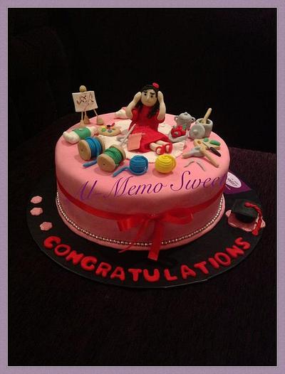 gradulation - Cake by Al-Memo Sweet