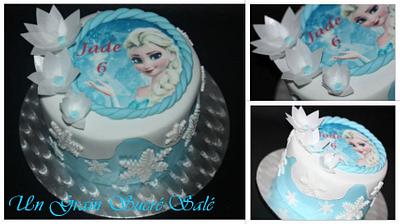 Elsa... - Cake by noumika