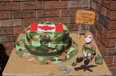 army girl - Cake by The Little Cake Company