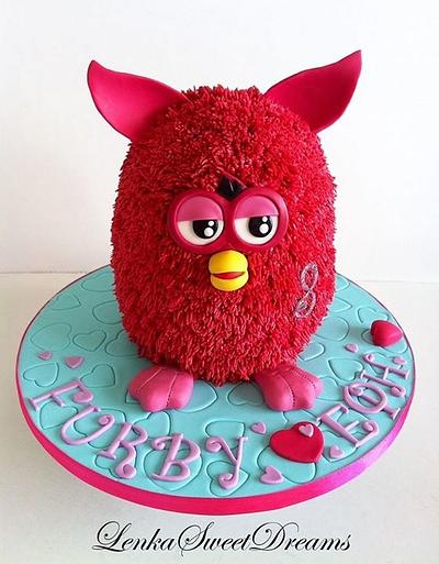 Furby cake - Cake by LenkaSweetDreams