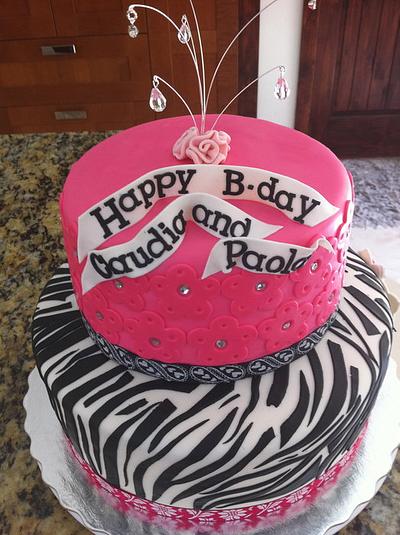 Zebra Cake - Cake by Martha Chirinos Teruel