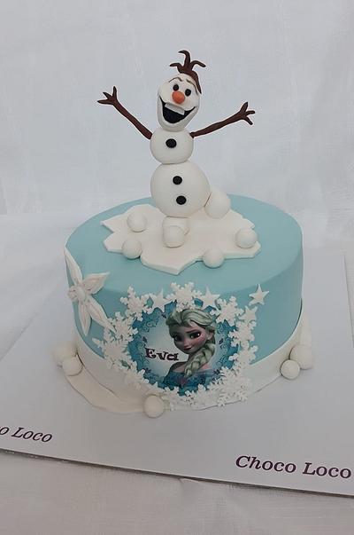 Frozen cake - Cake by Choco loco