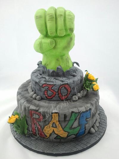 Hulk - Cake by Sandy's Cakes - Torten mit Flair