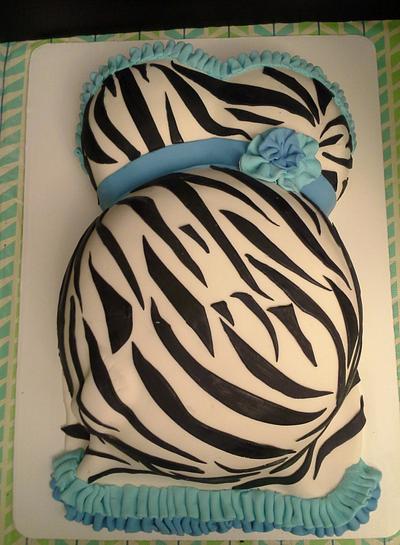 Pregnant Belly - Cake by Melissa Walsh