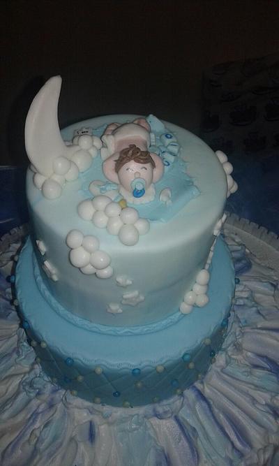 Blue cloud - Cake by dolciricordi