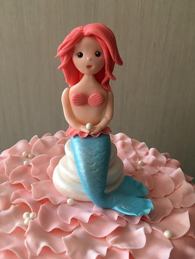 Little mermaid for little girl - Cake by sansil (Silviya Mihailova)
