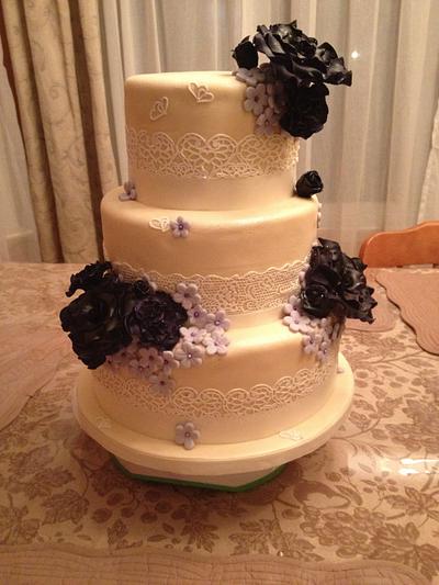 Wedding Cake - Cake by Yvette