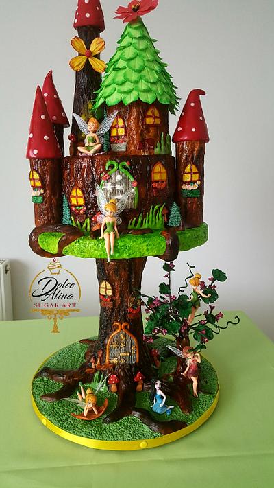 Fairy castle  - Cake by Dolce Alina