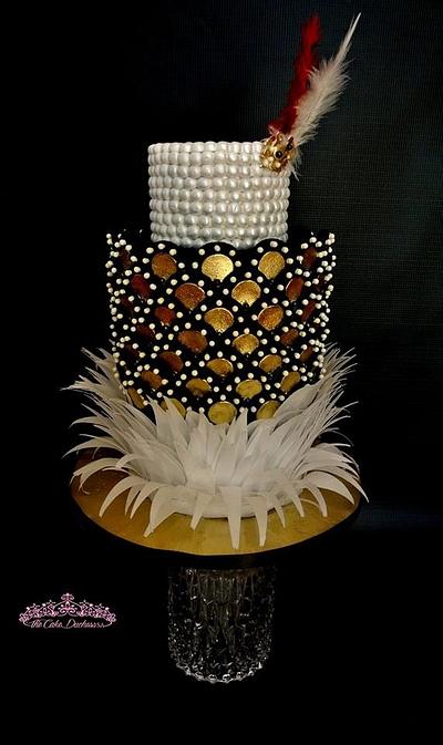Art Deco / Gatsby - Cake by Sumaiya Omar - The Cake Duchess 