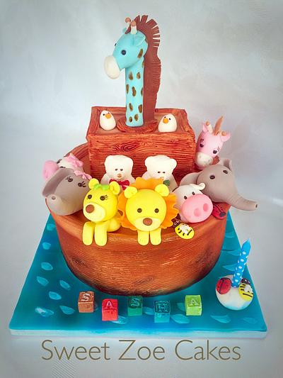 Noah's Ark Cake - Cake by Dimitra Mylona - Sweet Zoe Cakes