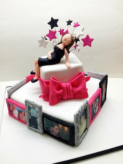 40th Birthday Cake - Cake by Sarah Poole