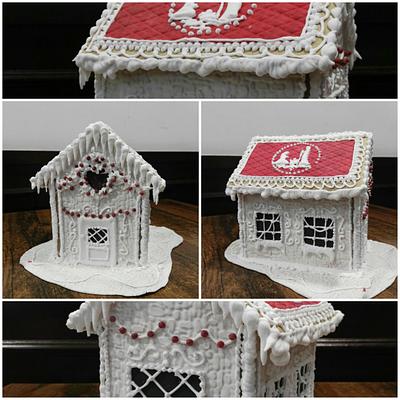 casita de genjibre por navidad - Cake by rockandcakes