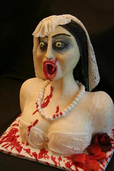 Vampire Bride - Cake by Anna