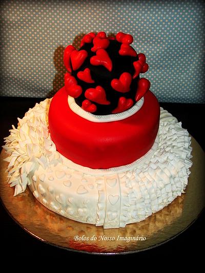 LOVE Cake - Cake by BolosdoNossoImaginário