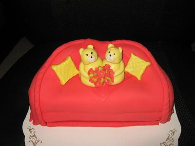 I Love U - Cake by rosiecake