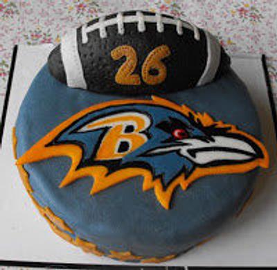 Baltimore Ravens - Cake by Nagy Kriszta