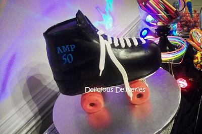 Roller Skate Cake - Cake by DeliciousDeliveries