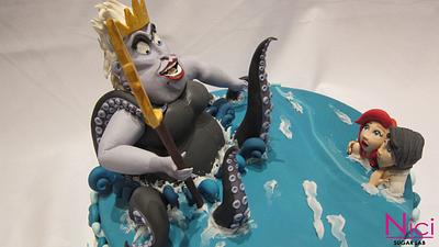 La sirenetta- the Little Mermaid - Cake by Nici Sugar Lab