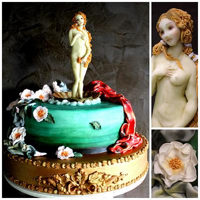 Nascita di Venere - Cake by Patrizia Laureti LUXURY CAKE DESIGN