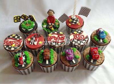 Cars theme cupcakes - Cake by novita